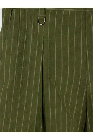 Bermuda in cotone, colore verde PAOLO PECORA | D0121521R5A1